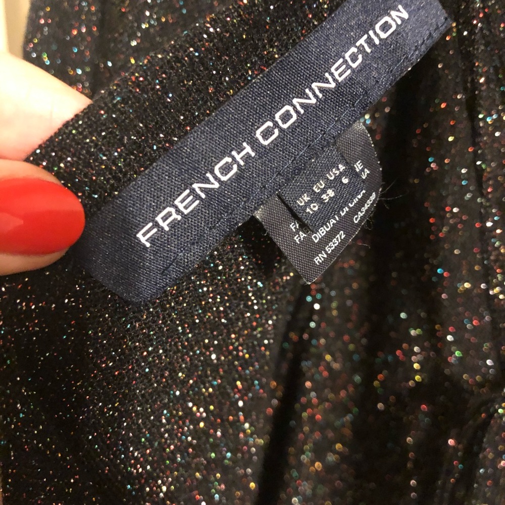 French Connection glitter dress